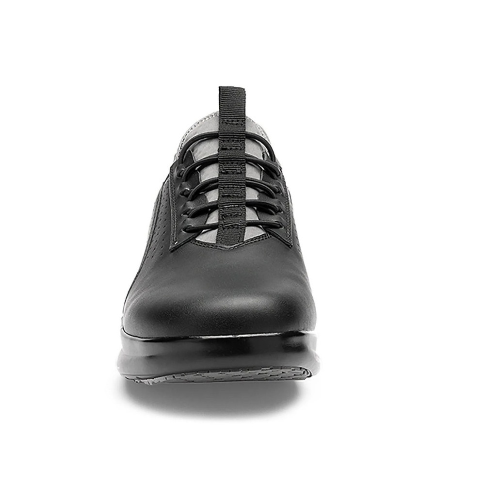 Leather Moshn by Klogs NWT  Tempo Lace Up Black/Charcoal shoes size 7. - Picture 7 of 11
